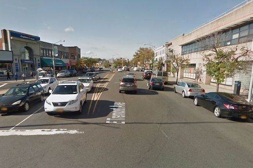 The intersection of East Tremont and Lane Street where Ryff was killed